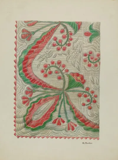 Applique Quilt 25