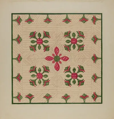Applique Quilt 8