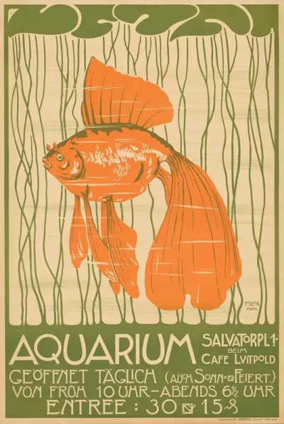 Aquarium Salvatorplatz 1 Beim Cafe Luitpold