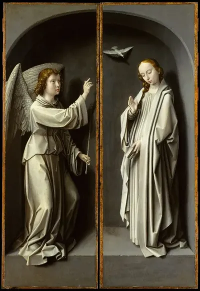 Archangel Gabriel The Virgin Annunciate