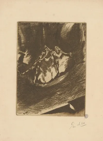 Arlequin Et Colombine