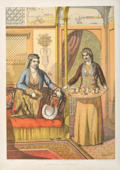 Armenian Ladies At Home