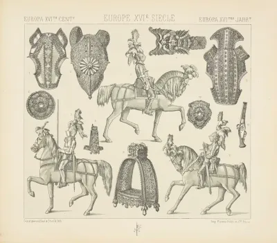 Armures Equestres Pieces Detachees Du Harnais Du Cheval De Guerre
