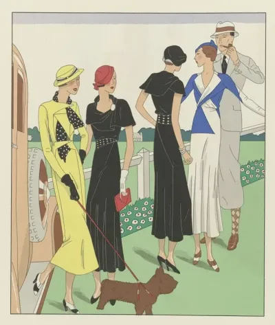 Art Gout Beaute Feuillets De L Elegance Feminine Juin 1932 No 142 12e Annee P 18