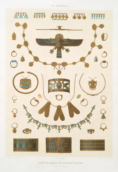 Art Industriel Choix De Bijoux De Diverses Epoques Egypte Ethiopie