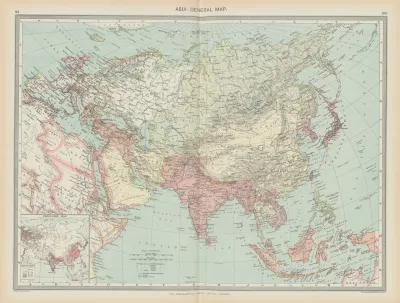 Asia General Map