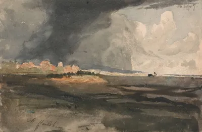 At Hailsham Sussex A Storm Approaching