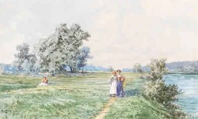 At The Danube Near Greifenstein
