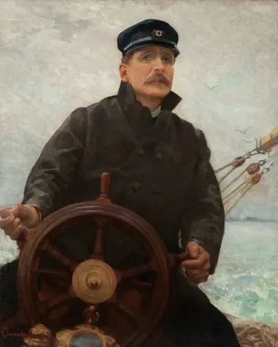 At The Helm Edward Dale Toland