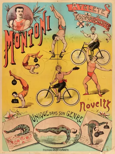 Athlete Contorsionniste Montoni Novelty Unique Dans Son Genre 2