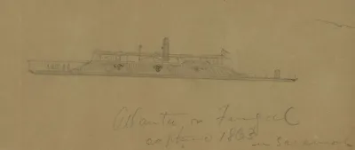 Atlanta Or Fingal Captured 1863 In Savannah