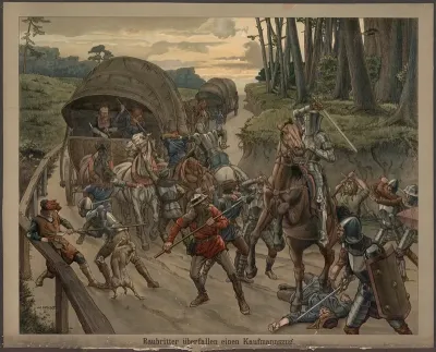 Attack On A Merchant Convoy
