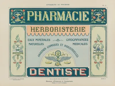 Attributs Au Pochoir Pl 14