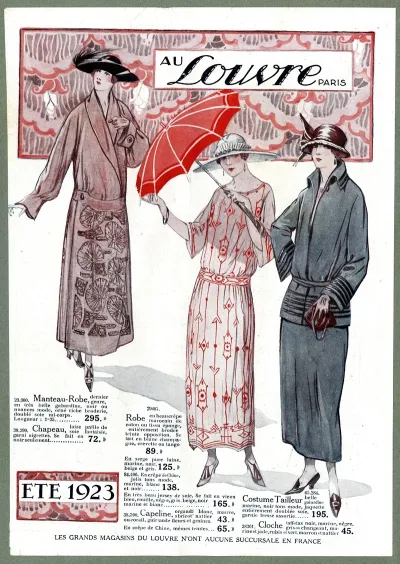 Au Louvre Ete 1923 3