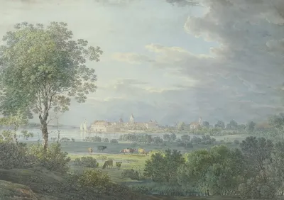 Auf Dem Weg Von Hofen Nach Buchhorn Am Bodensee