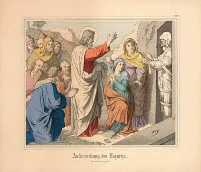 Auferweckung Des Lazarus 4