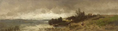Aufziehendes Gewitter