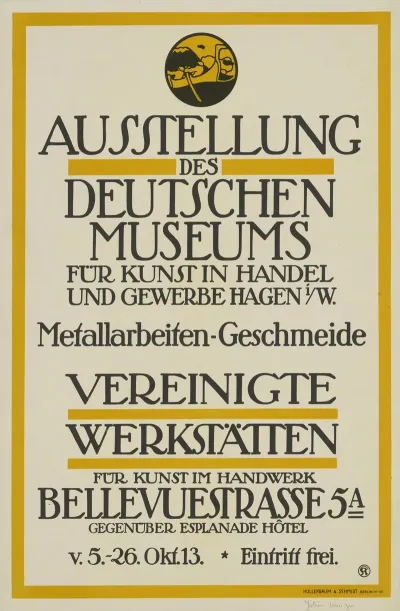 Ausstellung Der Vereinigten Werkstatten Fur Kunst Im Handwerk