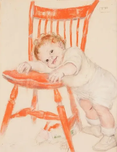 Baby With Chair