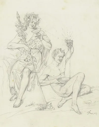 Bacchus And Faun