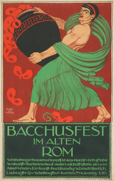 Bacchusfest Im Alten Rom