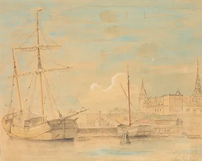 Bade Til Kajs Ved Kronborg
