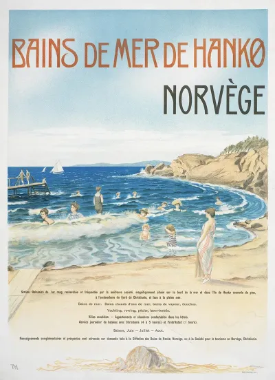 Bains De Mer De Hanko Norvege