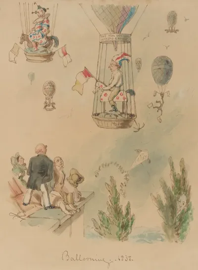 Ballooning 1838
