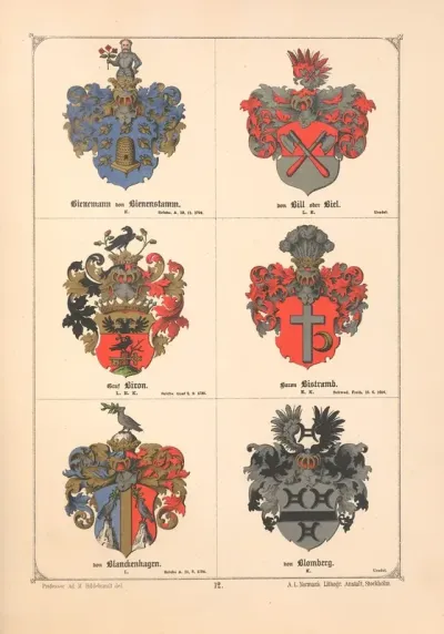 Baltisches Wappenbuch Pl 011