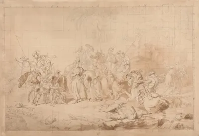 Banditti Of Kurdistan Assisting Georgians In Surprising And Carrying Off Circassian Women