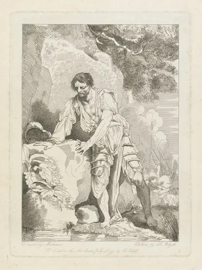 Banditti Representing Banditti Variously Employed Returning Wounded From Battle