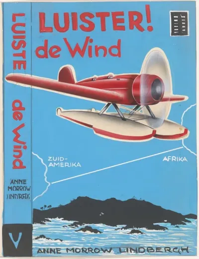 Bandontwerp Voor Anne Morrow Lindbergh Luister De Wind Listen The Wind