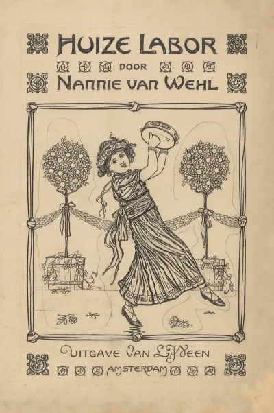 Bandontwerp Voor Nannie Van Wehl Huize Labor 1910