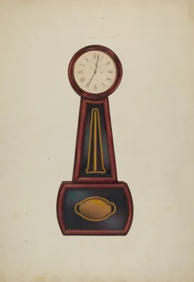 Banjo Clock 6