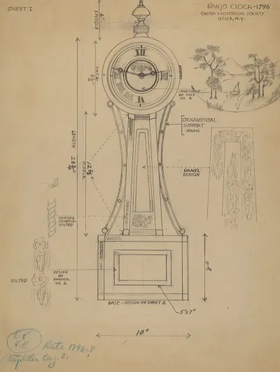 Banjo Clock