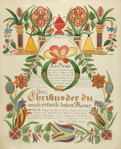 Baptismal Certificate 2