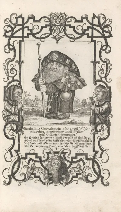 Bartholdus Gursalkawiz Aus Gros Pohlen Geburthig Unwurdiger Aus Gallicien Kommendt Pl 29