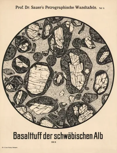 Basalt Tuff From The Swabian Alps