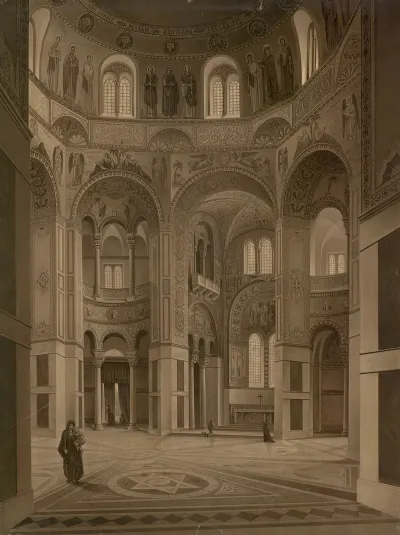 Basilica Of San Vitale In Ravenna