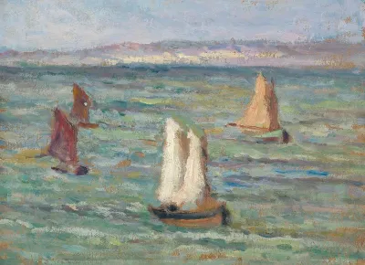 Bateaux Aux Environs Dhonfleur