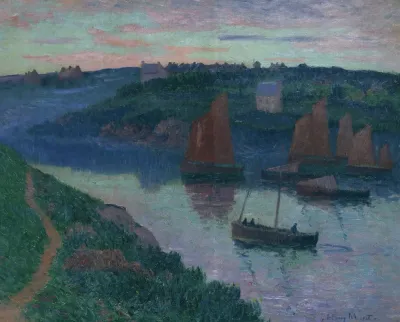 Bateaux De Peche En Bretagne