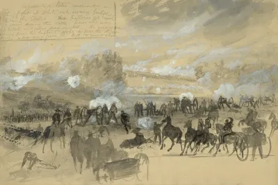 Battle At White Oak Swamp Bridge