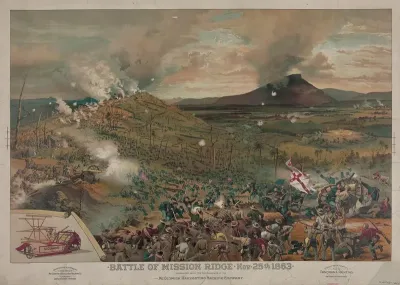 Battle Of Mission Ridge Nov 25th 1863