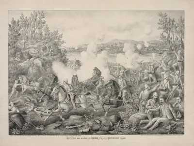 Battle Of Tugela River Near Cheveley Camp