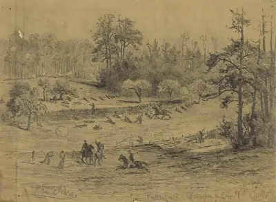 Battlefield Of Spotsylvania C H May 10th 64