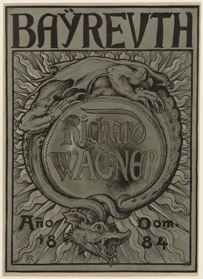 Bayreuth Anno Dom 1884 Richard Wagner