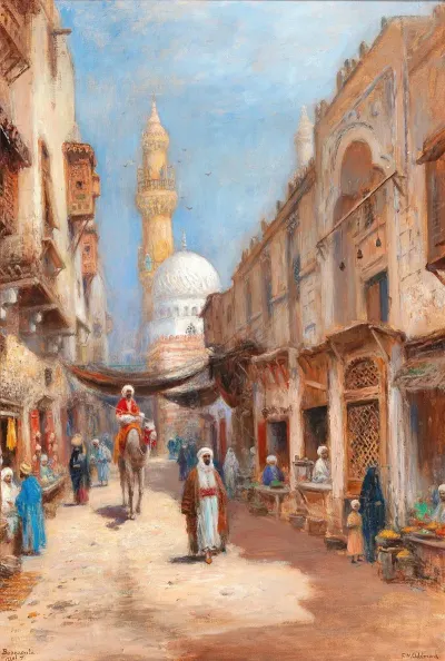 Bazaar In Cairo