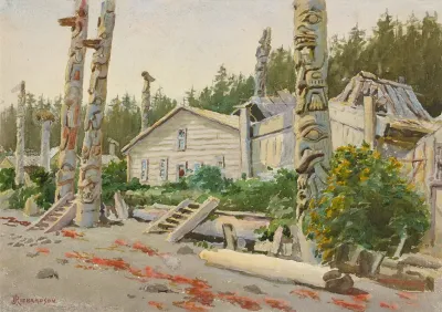 Beach In Front Of Chiefs House