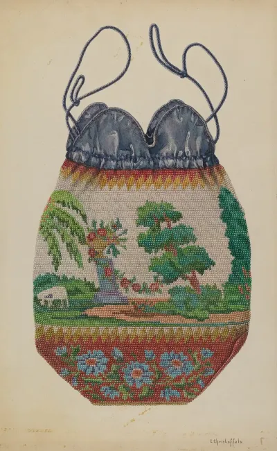 Beaded Bag 3
