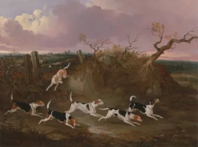 Beagles In Full Cry